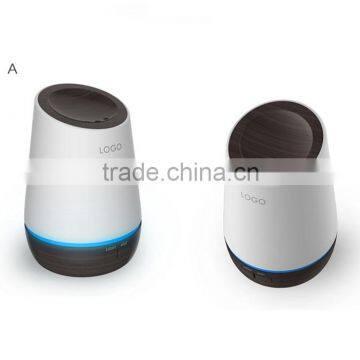 Ultrasonic now 500ml electric aroma essential oil cool mist air humidifier diffuser wood grain,timer,7 color light,two mist mode