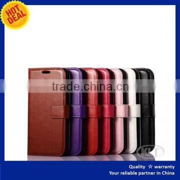 Practical Magnetic for huawei smart phone Detachable PU Leather cover Flip Card