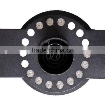 Hanson Pro Stage Special Effect Systems DMX512 LED CO2 Jet Cannon Blast 18x3W RGB 3IN1 LED Smoke Fog Machine