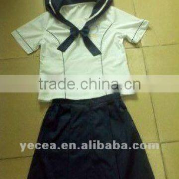 New design girls school uniform