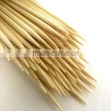 Round skewer bamboo