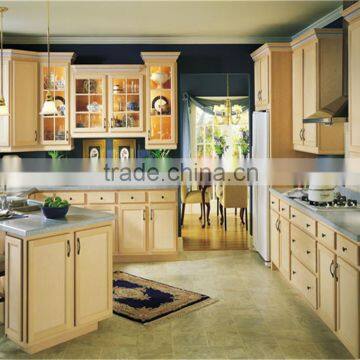 Latest Kitchen Furniture, Wood Kitchen Cabinet With Kitchen Counter top, Cheap Kitchen Cabinets