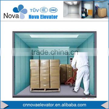 1000kg~5000kg 0.5 m/s Cargo Elevator Goods Elevator for Shopping Mall