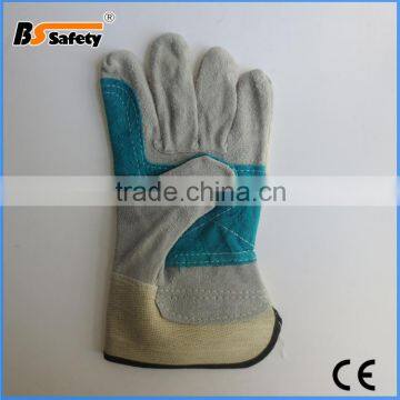 BSSAFETY cheap leather welding industrial working glove