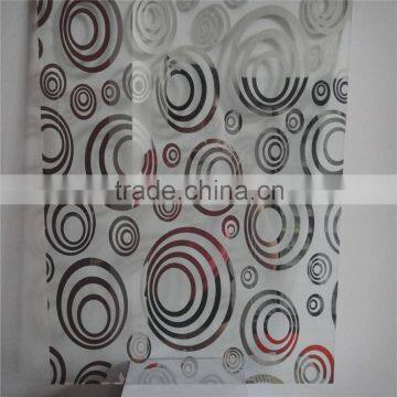 Violet aesthetic titanium art glass for home partition