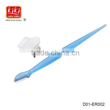 Multifunctional eyebrow razor with eyebrow brush & eyebrow comb