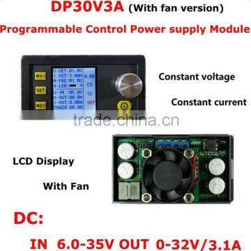 DP30V3A Constant Voltage and Current Step-down Programmable Power Supply Module Buck Voltage Convertor LCD display Voltmeter