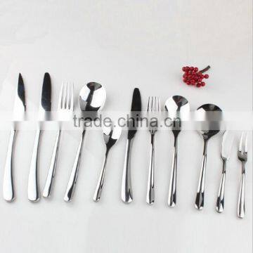 Wholesale 2015 Western Cooking tools Tableware Dinnerware set Metal Silver plated Dinner Knife/Fork/Spoon 3set/lot G47