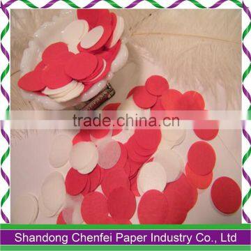 Pink White Blue Coral Tissue Paper Circle Confetti Party Decoration Wedding Shower photo-3