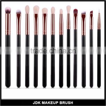 12 PCS Black Rose Gold Makeup Brush Set Eye Makeup Brush