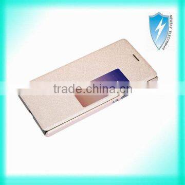 Wakeup Window Case with IC For Huawei P7