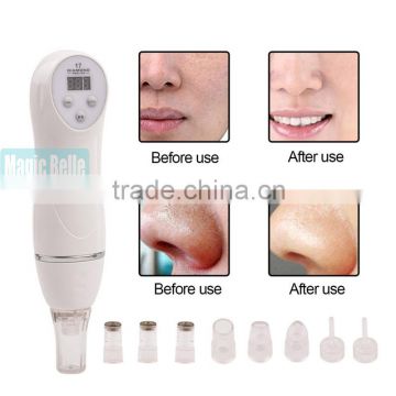 Korea technology 6 Tip Facial Care Beauty Device skin care beauty machine blackhead suction machine in China