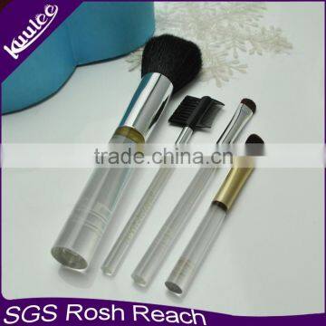 Hot Selling China Merchandise Popular Free Sample Foundation Great Design 4Pcs Acrylic Brush Set