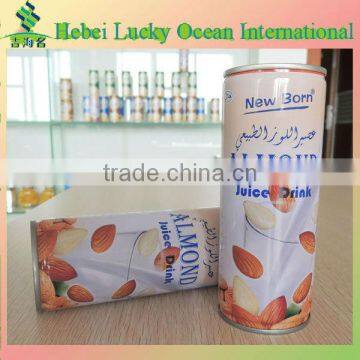 240ml apricot nut beverage tin(can) package