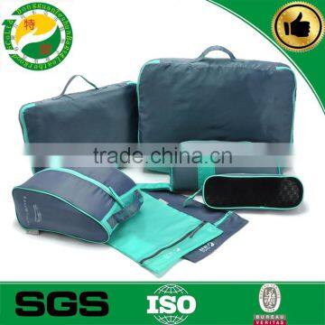 210D polyester promotional travel stroage bag sets