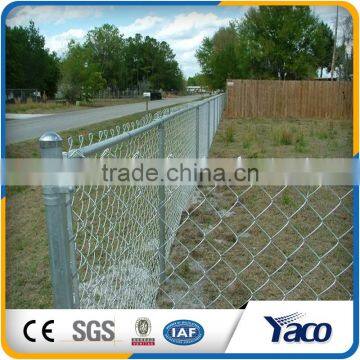 Most popular factory customized Chain link fence top with barbed wire