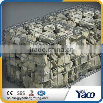 Bright surface HDG beautiful hot dip galvanized welded gabion cage