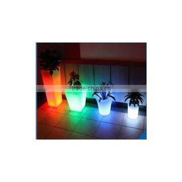 Customize Plastic Rotomoulding LED Plant Pots