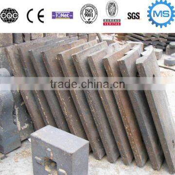 Jaw Crusher Side Guard Plates From Henan MS Machinery