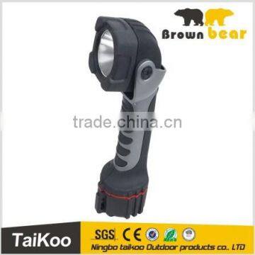 swivel head1pc led rechargeable powerful spotlight