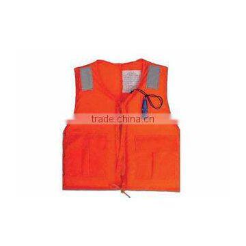 SOLAS standard orange marine work life jacket/life vest for adults