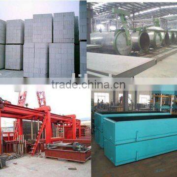 autoclaved aerated concrete block making plant