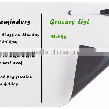 Magnetic Whiteboard Dry Erase Sheet Magnet Writing Board for Kitchen Fridge Notes 17" x 11" 17 by 12 Inch photo-3