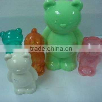 OEM BLOW MOLDING New 3D animal Saving Money Box Pot Case Porkfolio