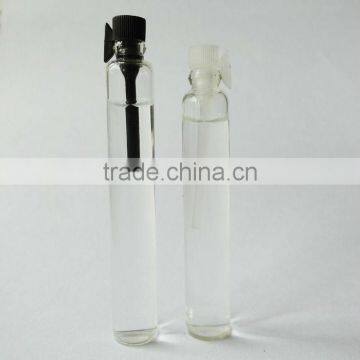 finger-sized tester glass bottle with plug perfume sample bottle