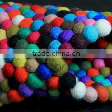 High Quality Felt Ball Carpet