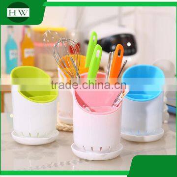 Kitchen Multipurpose Double Plastic Table Fork Knife Spoon Chopsticks Tableware Holder Storage Case Bin Container Box photo-2