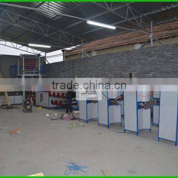 Reel Splitting Tearing Extruder Polyethylene Split Film Machine