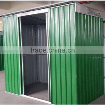 House Plans DIY Product Sliding Door Sloping Roof Openning Door Metal Sheds With Low Price photo-2