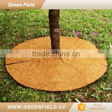 Ring mulch mat custom coco coir disc