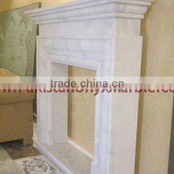 NATURAL COLOR MARBLE FIRE PLACES photo-4