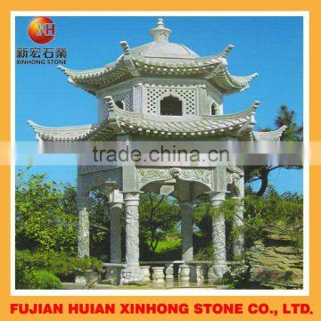 outdoor stone pagoda for building gloriette decoration