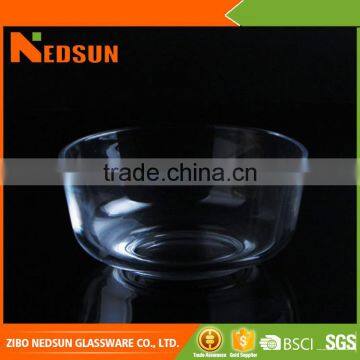 Whosale clear glass candy bowl