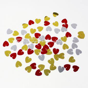 Colorful Heart Shaped Loose Sequins