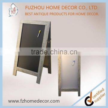 Top Selling Antique Wood Standing Magnetic Double Side Chalkboard in Good Quality photo-4