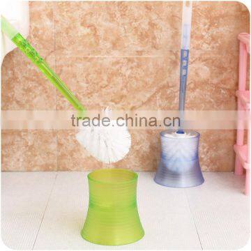 Q096 Family Bathroom Curved Handle Toilet Brush With Holder photo-2