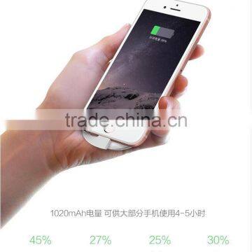 Multi-functional USB Charging Cable Mini Cookie Design 1020mAh Power Bank Build-in USB Cable photo-5