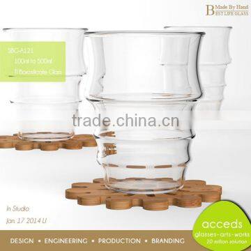 Hot Selling Cheap Bulk Glass 16oz Coffee Mug photo-6