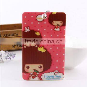 Wholesale Stock Small Order Cute Cartoon Key Ring Card Holder photo-5