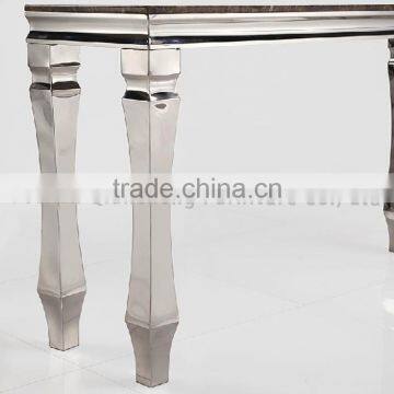 Black Marble Top Console Table for Hotel photo-4