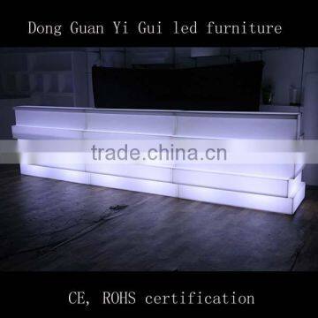 Hot Sale Glowing Bar Table/Illuminated Led Bar Table/Light Up Bar Table