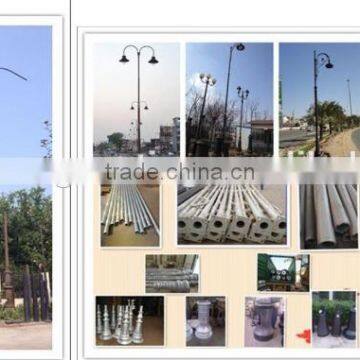 Middle East antique 7.8 meters bajaj street light poles