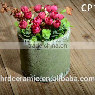 Hot Sale Indoor Antique Cement Flowerpots & Planters photo-6