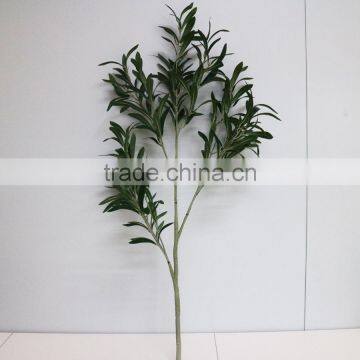 Artificial Olive Branch Fake Olive Leaves Silk Olive Spray photo-2