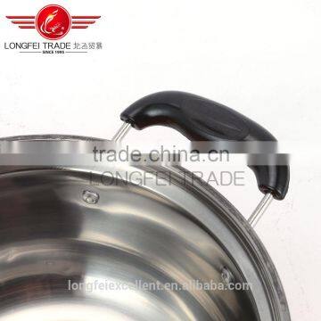 Hot Sale Close Design Insulation Handle Cheap Best Quality Stainless Steel Cooking Soup Pot photo-5