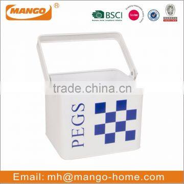 Housekeeper Metal Storage Box With Metal Handle photo-5